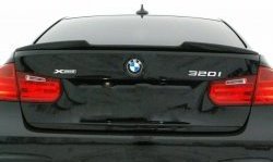 8 239 р. Лип спойлер BS v2 BMW 3 серия F30 седан рестайлинг (2015-2018) (Неокрашенный)  с доставкой в г. Пермь. Увеличить фотографию 2