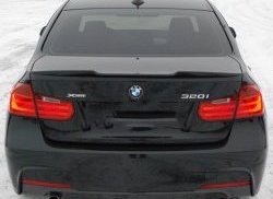 8 239 р. Лип спойлер BS v2 BMW 3 серия F30 седан рестайлинг (2015-2018) (Неокрашенный)  с доставкой в г. Пермь. Увеличить фотографию 3