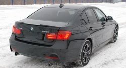 8 239 р. Лип спойлер BS v2 BMW 3 серия F30 седан рестайлинг (2015-2018) (Неокрашенный)  с доставкой в г. Пермь. Увеличить фотографию 4