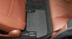 4 799 р. Коврики в салон Element 4 шт. (текстиль)  BMW 6 серия  F13 (2011-2015) дорестайлинг, купе  с доставкой в г. Пермь. Увеличить фотографию 3