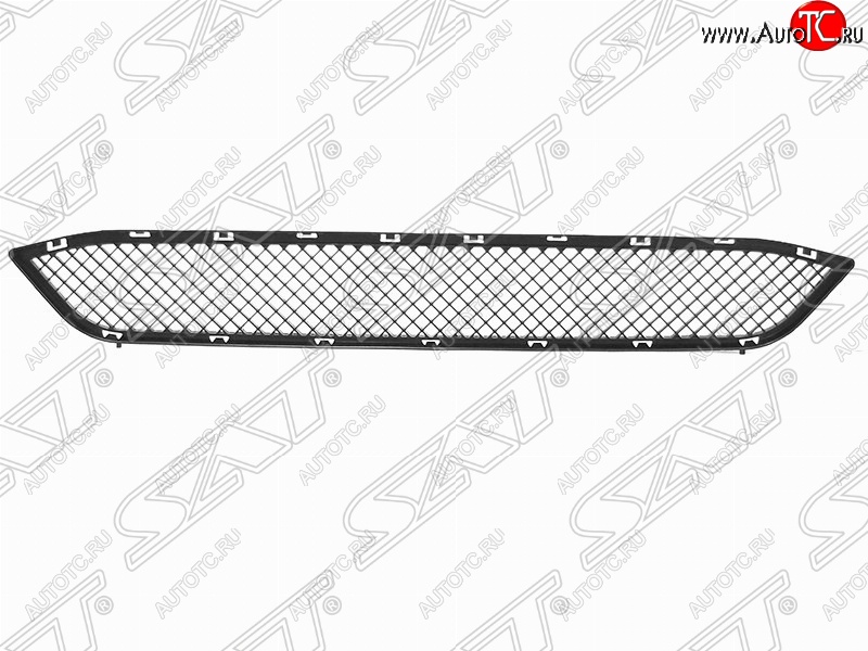 2 199 р. Решётка в передний бампер SAT (центр, рестайлинг) BMW X1 E84 (2009-2015)  с доставкой в г. Пермь