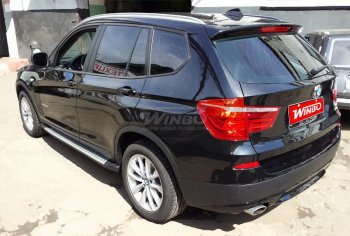 13 549 р. Подножки боковые WINBO OE Style BMW X3 F25 рестайлинг (2014-2017)  с доставкой в г. Пермь. Увеличить фотографию 5