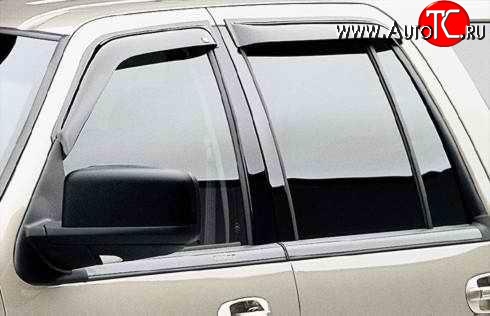 4 499 р. Дефлекторы окон (ветровики) Novline 4 шт. BMW X3 F25 дорестайлинг (2010-2014)  с доставкой в г. Пермь