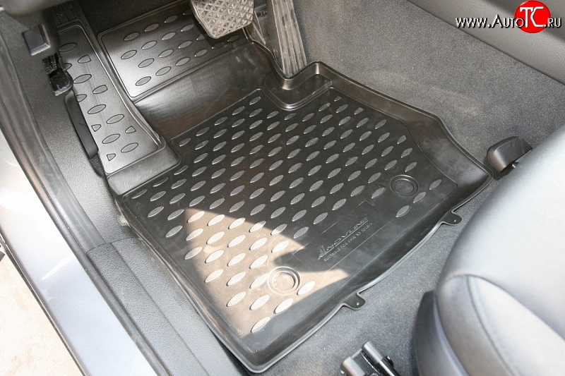 10 299 р. Коврики в салон Element 4 шт. (полиуретан, бежевые) BMW X3 F25 дорестайлинг (2010-2014)  с доставкой в г. Пермь