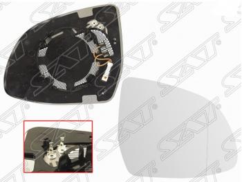 Правое полотно зеркала SAT (асферическое, с обогревом) BMW X5 F15 (2013-2018)