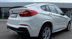 8 799 р. Лип спойлер BS  BMW X4  F26 (2014-2018) (Неокрашенный)  с доставкой в г. Пермь. Увеличить фотографию 4