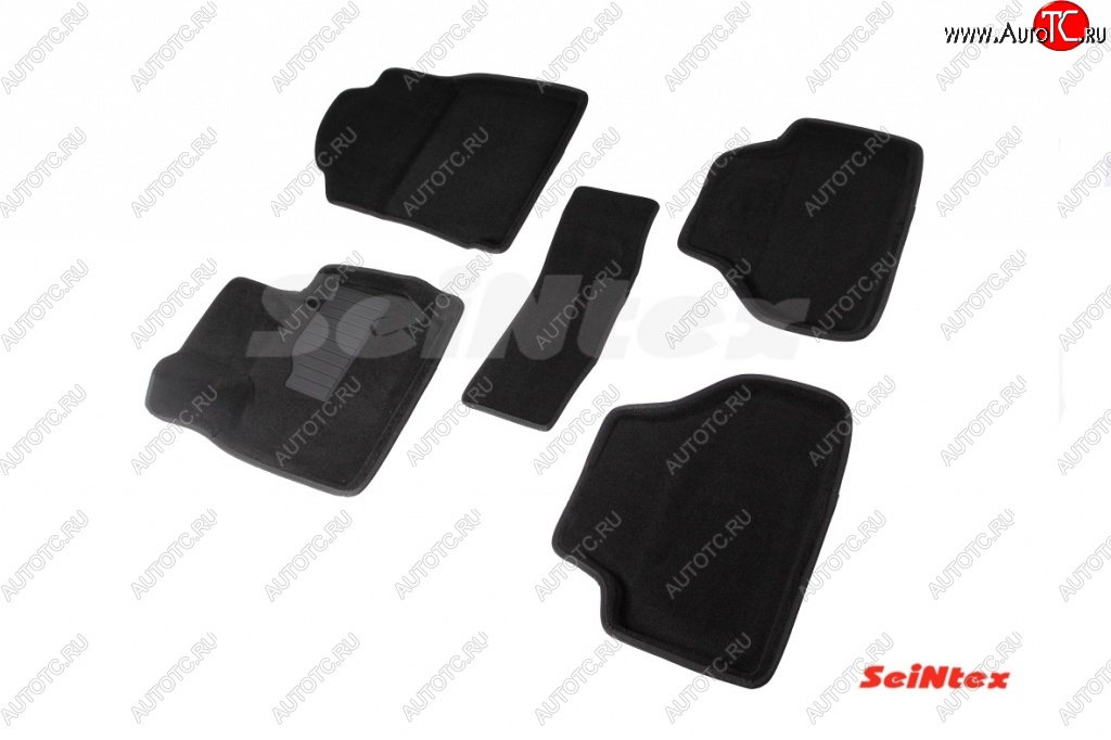 5 699 р. Комплект 3D ковриков в салон Seintex BMW X4 F26 (2014-2018)  с доставкой в г. Пермь