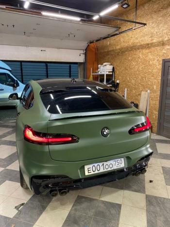 6 749 р. Лип спойлер в стиле X4M  BMW X4  G02 (2018-2021) дорестайлинг (без окраски)  с доставкой в г. Пермь. Увеличить фотографию 3