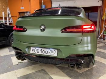 6 749 р. Лип спойлер в стиле X4M  BMW X4  G02 (2018-2021) дорестайлинг (без окраски)  с доставкой в г. Пермь. Увеличить фотографию 4
