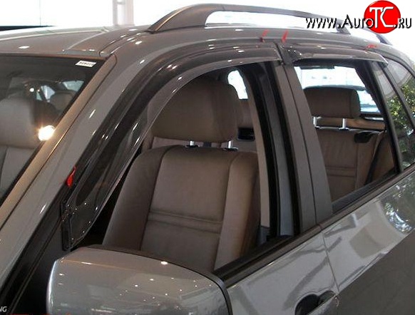 3 399 р. Дефлекторы окон SIM BMW X5 F15 (2013-2018)  с доставкой в г. Пермь