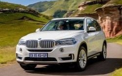 5 449 р. Накладка на передний бампер SuvStyle BMW X5 F15 (2013-2018) (Неокрашенная)  с доставкой в г. Пермь. Увеличить фотографию 2