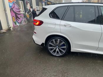 23 499 р. Диффузор заднего бампера М-Perfomance с элеронами  BMW X5  G05 (2018-2022) (цвет: черный глянец)  с доставкой в г. Пермь. Увеличить фотографию 3