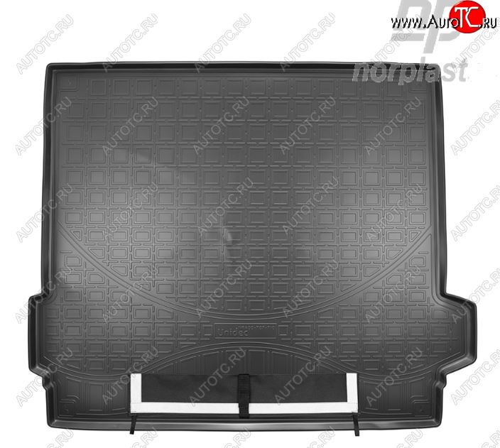 4 289 р. Коврик багажника Norplast BMW X5 G05 (2018-2022) (Черный, с погрузочным ковриком (фартуком))  с доставкой в г. Пермь