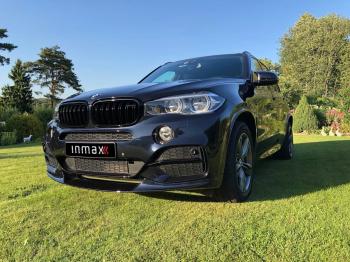 21 999 р. Сплиттер переднего бампера M-Performance BMW X6 F16 (2014-2020) (цвет: черный глянец)  с доставкой в г. Пермь. Увеличить фотографию 6