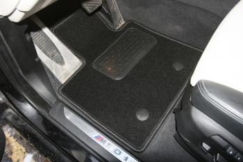 9 549 р. Текстильные коврики салона Klever Premium BMW X6 F16 (2014-2020) (черные)  с доставкой в г. Пермь. Увеличить фотографию 2