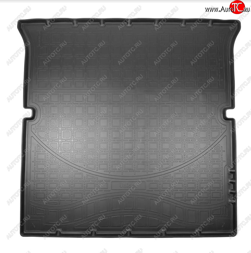 2 259 р. Коврик багажника Norplast (сложенный 3 ряд)  BMW X7  G07 (2018-2022) (Цвет: черный)  с доставкой в г. Пермь