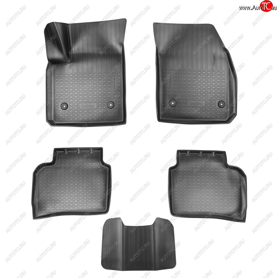 3 699 р. Коврики салона Norplast Unidec Cadillac XT4 дорестайлинг (2018-2023) (черные)  с доставкой в г. Пермь