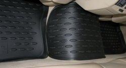 6 749 р. Коврики в салон Element 4 шт. (полиуретан) Cadillac CTS седан (2007-2013) (Черный)  с доставкой в г. Пермь. Увеличить фотографию 2