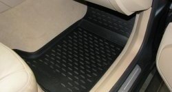 6 749 р. Коврики в салон Element 4 шт. (полиуретан) Cadillac CTS седан (2007-2013) (Черный)  с доставкой в г. Пермь. Увеличить фотографию 4