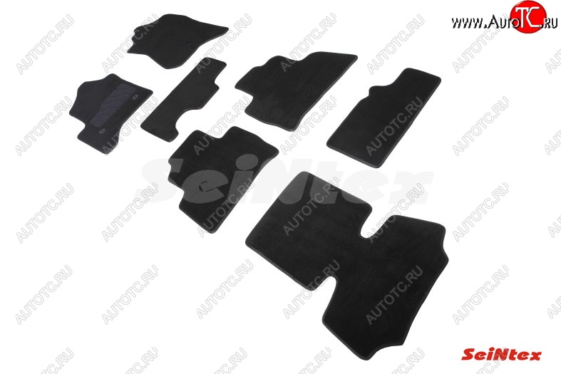 2 999 р. Коврики в салон (ворсовые) Seintex LUX  Cadillac Escalade  GMTK2 джип 5 дв. (2015-2020), Chevrolet Tahoe  K2UC (2014-2021)  с доставкой в г. Пермь