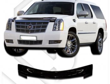 Дефлектор капота CA-Plastiс Cadillac Escalade  GMT926 джип 5 дв. (2006-2014) короткая база