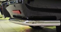 14 399 р. Защита заднего бампера (Ø76 мм уголки, нержавейка) SLITKOFF  Cadillac Escalade  GMT926 джип 5 дв. (2006-2014) короткая база  с доставкой в г. Пермь. Увеличить фотографию 3