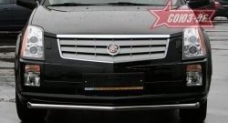 13 499 р. Защита переднего бампера одинарная Souz-96 (d60) Cadillac SRX (2004-2009)  с доставкой в г. Пермь. Увеличить фотографию 2