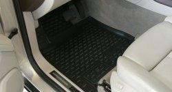 4 849 р. Коврики в салон Element 4 шт. (полиуретан)  Cadillac SRX (2010-2012) дорестайлинг (Черные)  с доставкой в г. Пермь. Увеличить фотографию 4