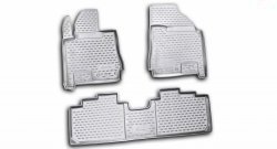 Коврики в салон Element 4 шт. (полиуретан) Cadillac SRX (2010-2012) дорестайлинг (Черные)