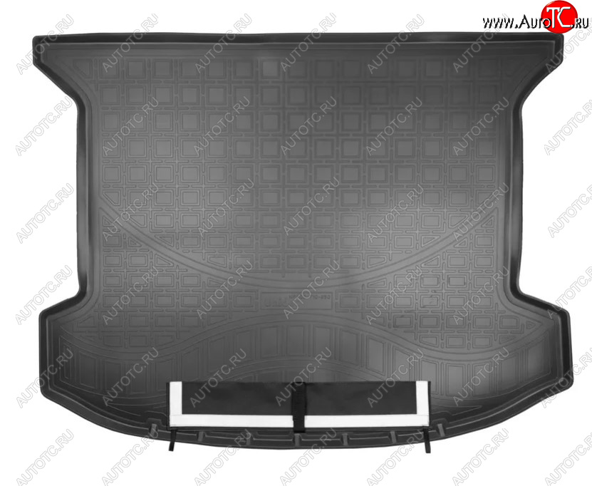 3 499 р. Коврик багажника Norplast Unidec  Cadillac XT5 (2016-2020) дорестайлинг (Цвет: черный, с фартуком)  с доставкой в г. Пермь