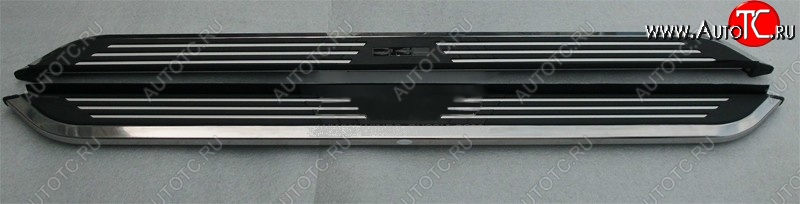 8 599 р. Комплект подножек Winbo Серия Fuga (без кронштейнов) Chery Tiggo T11 рестайлинг (2013-2016)  с доставкой в г. Пермь
