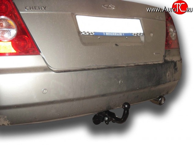 6 949 р. Фаркоп Лидер Плюс  Chery Estina  A5 (2006-2010) (Без электропакета)  с доставкой в г. Пермь