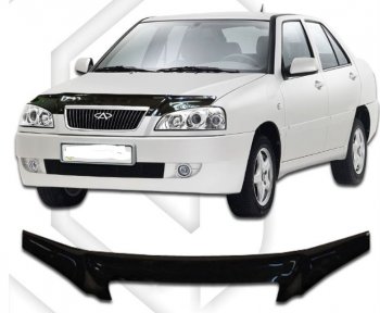 Дефлектор капота CA-Plastic Chery Amulet (Corda)  A15 (2003-2010) лифтбэк
