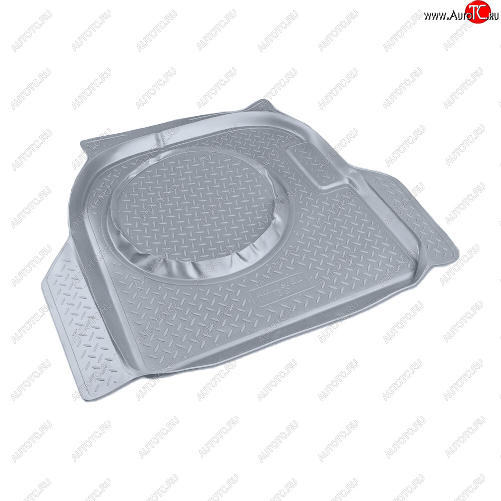 2 139 р. Коврик багажника Norplast Unidec  Chery Amulet (Corda)  A15 (2003-2010), Vortex Corda (2010-2013) (Цвет: серый)  с доставкой в г. Пермь