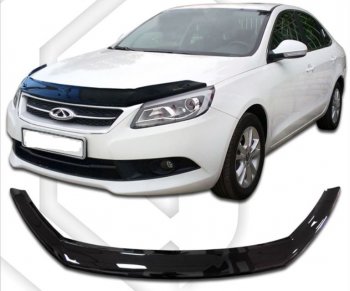 Дефлектор капота CA-Plastic Chery Arrizo 7 (2014-2016) дорестайлинг