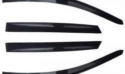 Комплект дефлекторов окон (ветровиков) 4 шт. (хетчбек) Russtal Chery Bonus (A13) лифтбэк (2011-2016)