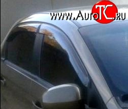 999 р. Комплект дефлекторов окон (ветровиков) 4 шт. (седан) Russtal Chery Bonus (A13) лифтбэк (2011-2016)  с доставкой в г. Пермь
