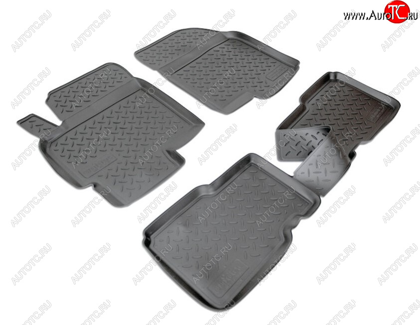 2 499 р. Комплект ковриков в салон Norplast Unidec  Chery Cross Eastar  B14 (2006-2015) (Цвет: черный)  с доставкой в г. Пермь