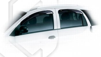 Дефлектора окон CA-Plastiс Chery Indis  S18 (2011-2016) (Classic полупрозрачный)