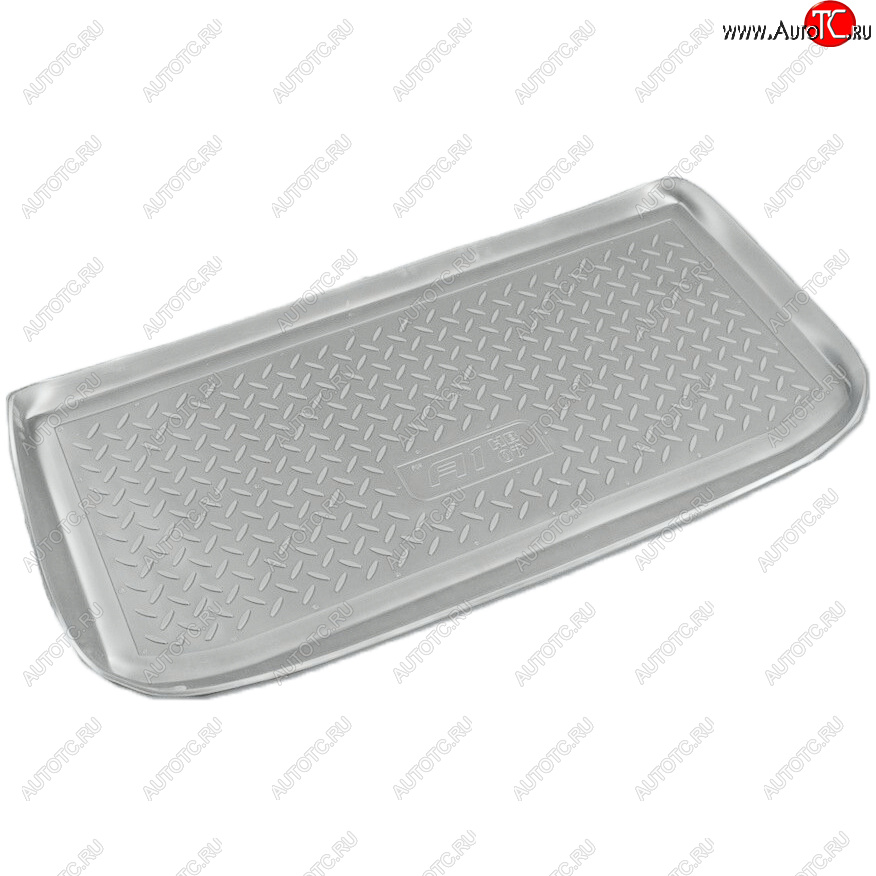 2 139 р. Коврик багажника Norplast Unidec  Chery Kimo  A1 (2008-2014) хэтчбэк (Цвет: серый)  с доставкой в г. Пермь