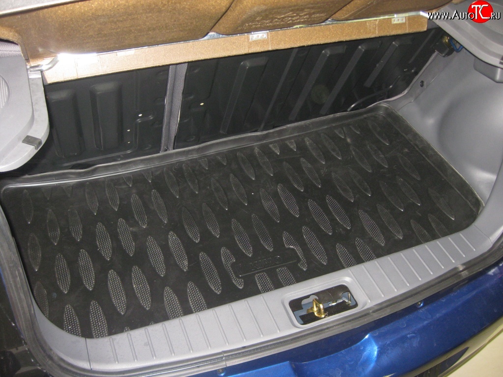 1 649 р. Коврик в багажник Aileron (полиуретан)  Chery Kimo  A1 (2008-2014) хэтчбэк  с доставкой в г. Пермь
