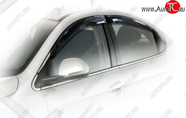 1 999 р. Дефлектора окон CA-Plastiс  Chery M11  A3 (2008-2017) хэтчбэк (Classic полупрозрачный, Без хром.молдинга)  с доставкой в г. Пермь