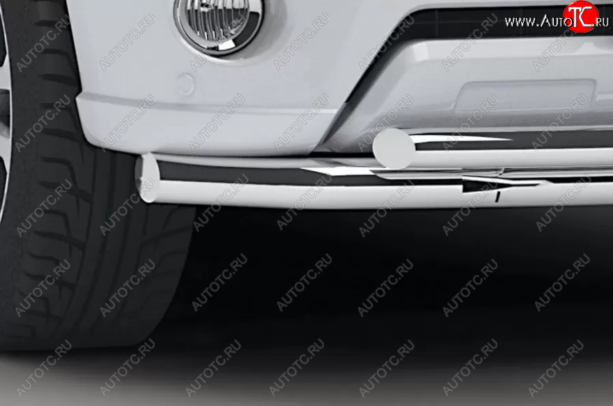 15 839 р. Защита переднего бампера Arbori  Chery Tiggo 3x (2017-2020) дорестайлинг  с доставкой в г. Пермь