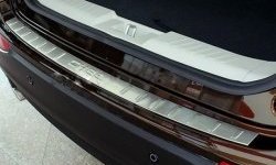 3 699 р. Защитная накладка на задний бампер СТ Chery Tiggo 5 (T21) дорестайлинг (2014-2017)  с доставкой в г. Пермь. Увеличить фотографию 2
