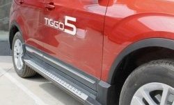 16 199 р. Пороги CT Chery Tiggo 5 (T21) дорестайлинг (2014-2017)  с доставкой в г. Пермь. Увеличить фотографию 3