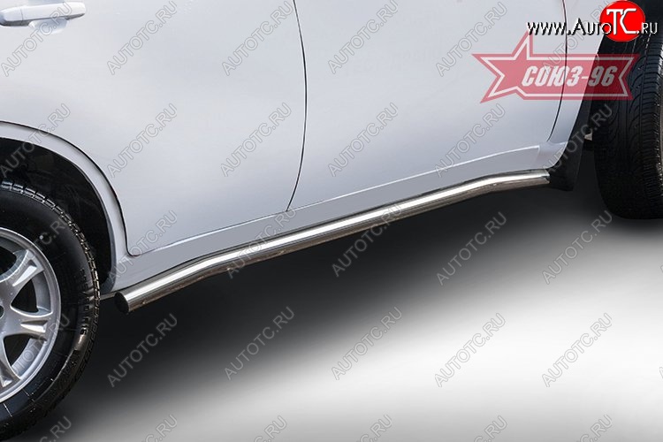 9 719 р. Защита порогов Souz-96 (d60)  Chery Tiggo T11 (2013-2016) рестайлинг  с доставкой в г. Пермь