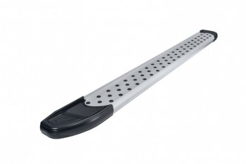 17 399 р. Пороги алюминиевые Slitkoff  Chery Tiggo 5  (T21) (2014-2017) дорестайлинг (Standart Silver)  с доставкой в г. Пермь. Увеличить фотографию 4