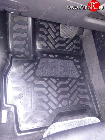 1 579 р. Коврики салона Aileron (3D с подпятником)  Chery Tiggo 7 (2016-2020)  с доставкой в г. Пермь