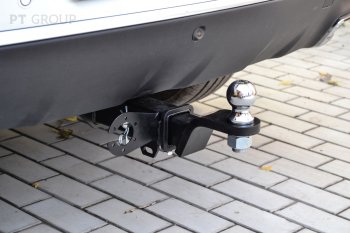 16 519 р. Фаркоп PT GROUP /съемный квадрат/ EXEED LX 2021- / CHERY Tiggo 7 Pro 2021- / CHERY Tiggo 7 Pro Max 2022- Chery Tiggo 7 PRO (2019-2025)  с доставкой в г. Пермь. Увеличить фотографию 2