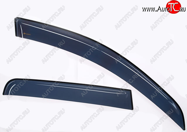 2 099 р. Дефлектора окон CA-Plastic Chery Tiggo 7 PRO (2019-2025) (серия Classic полупрозрачный, Без хром молдинга, Крепление только на скотч)  с доставкой в г. Пермь